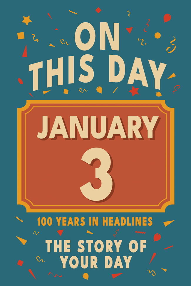 Happy Birthday! January 3 – book cover
