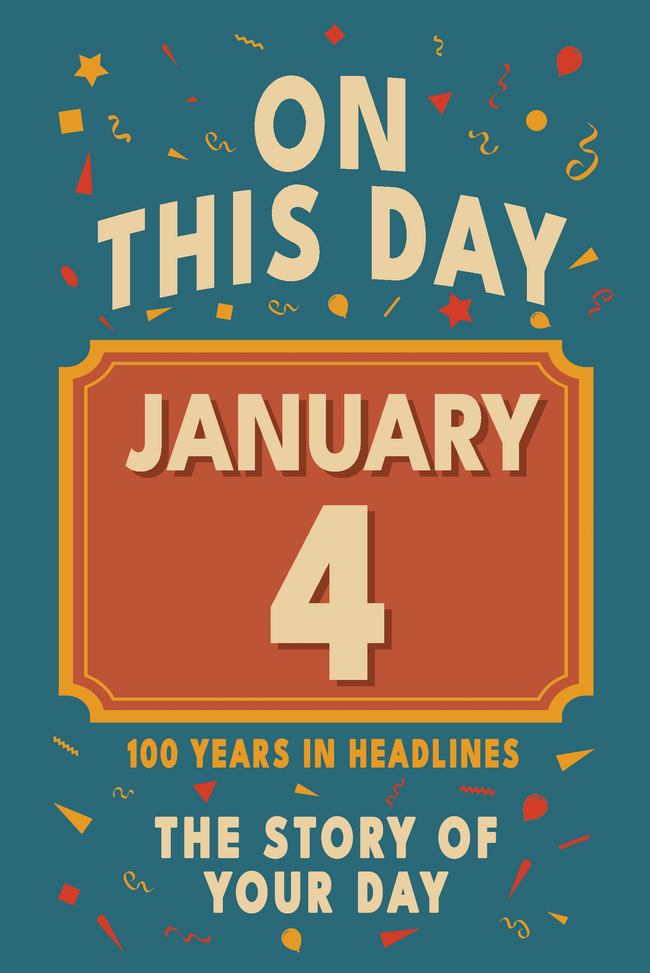 Happy Birthday! January 4 – book cover