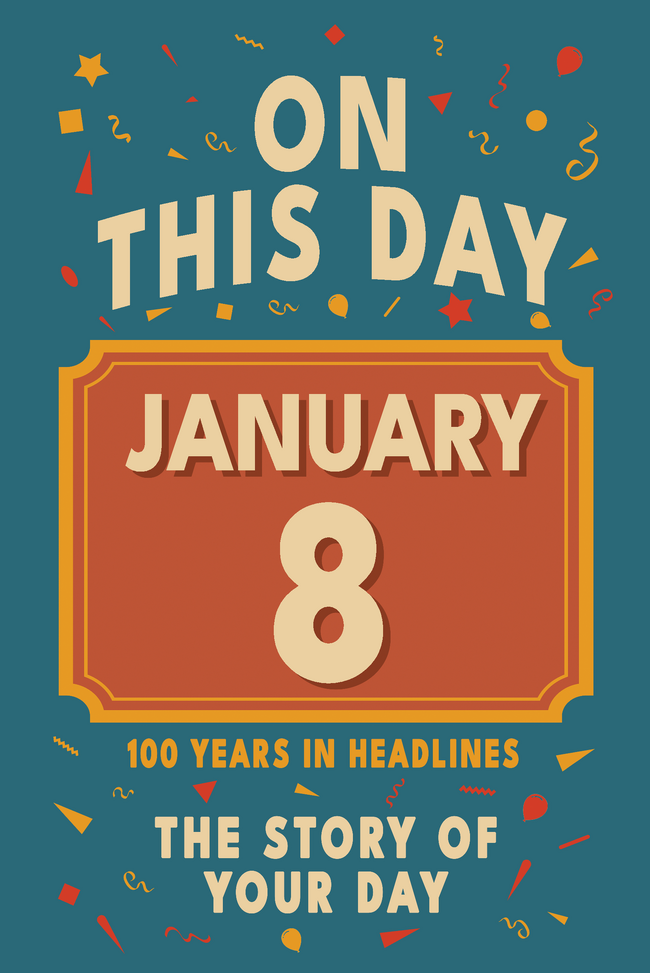 Happy Birthday! January 8 – book cover
