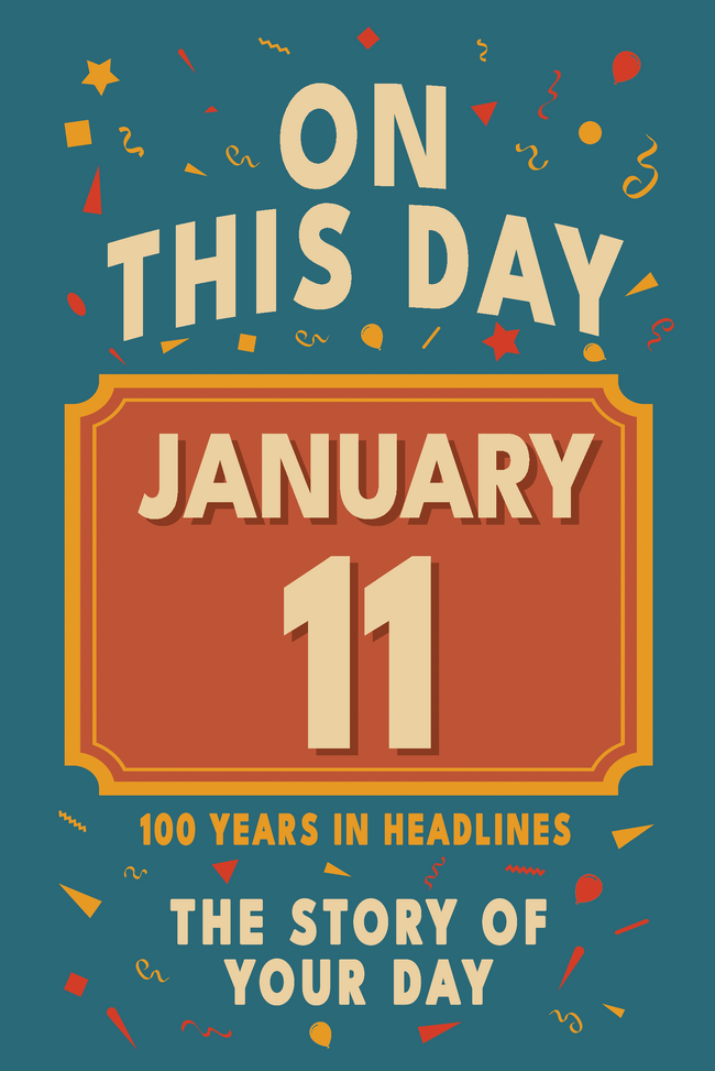 Happy Birthday! January 11 – book cover
