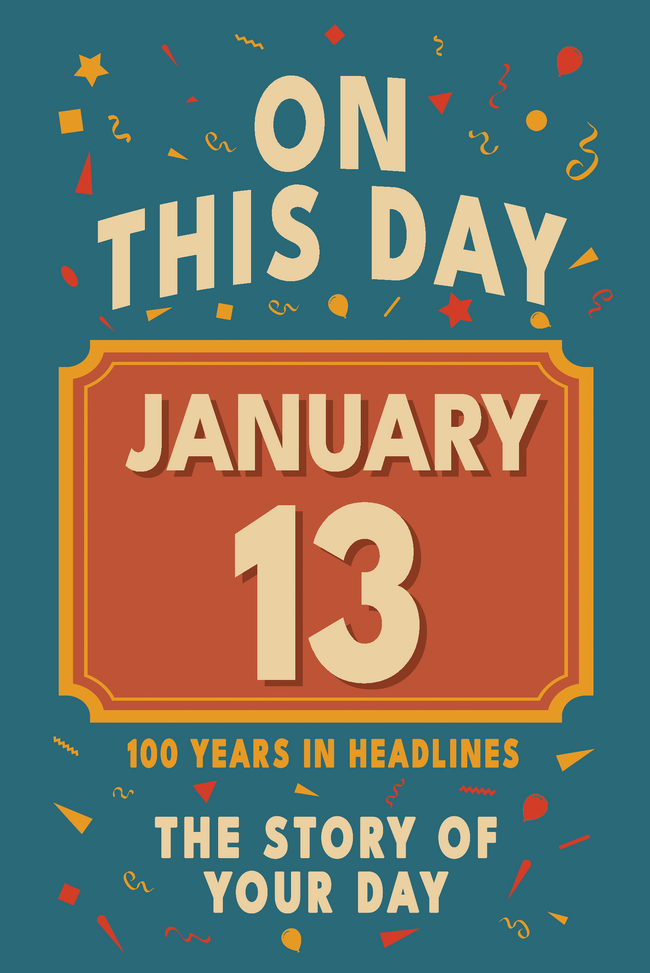 Happy Birthday! January 13 – book cover