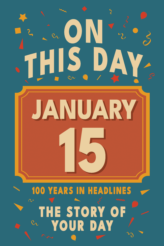 Happy Birthday! January 15 – book cover