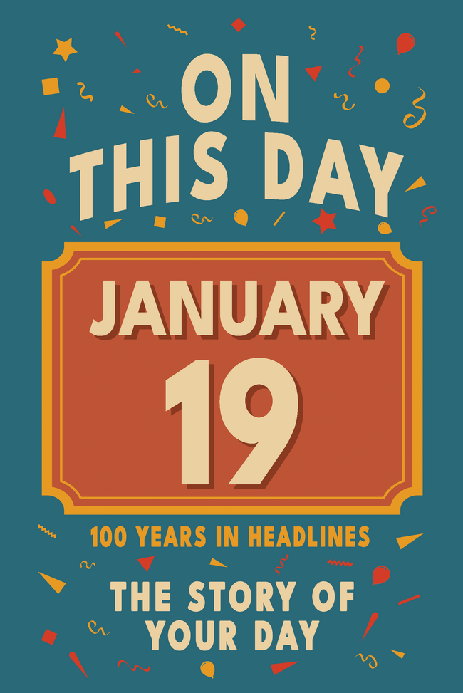 Happy Birthday! January 19 – book cover