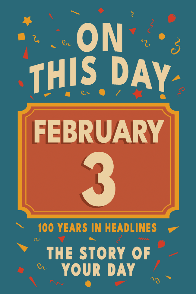Happy Birthday! February 3 – book cover
