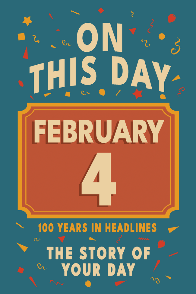 Happy Birthday! February 4 – book cover