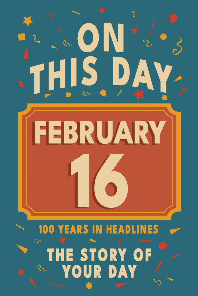 Happy Birthday! February 16 – book cover