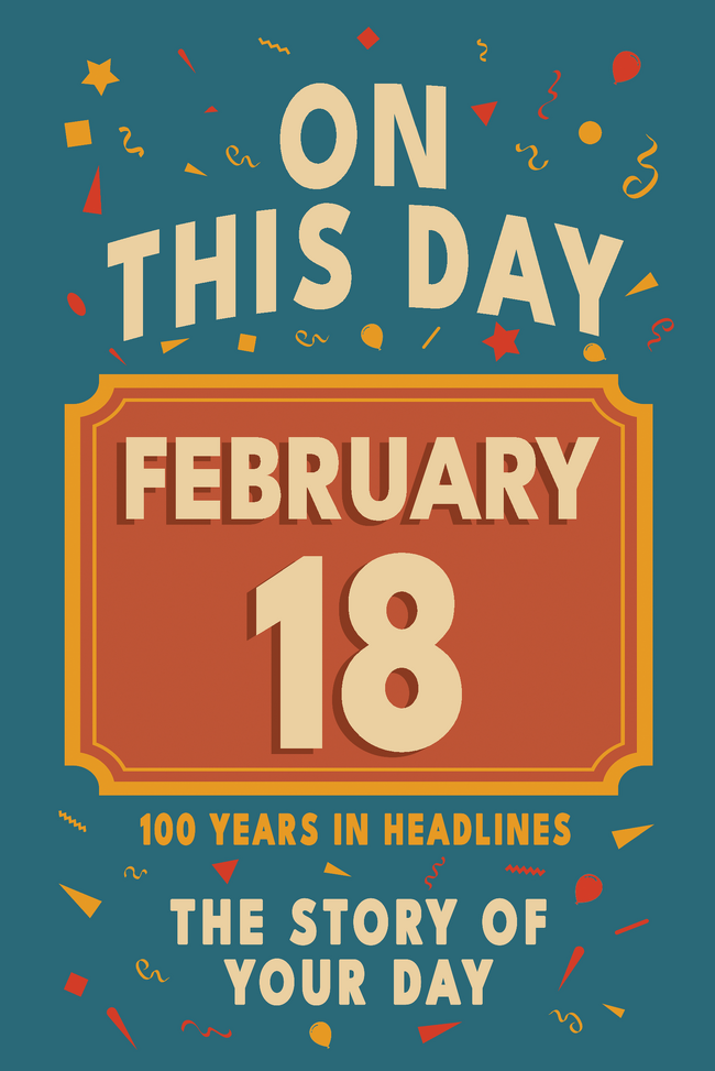 Happy Birthday! February 18 – book cover