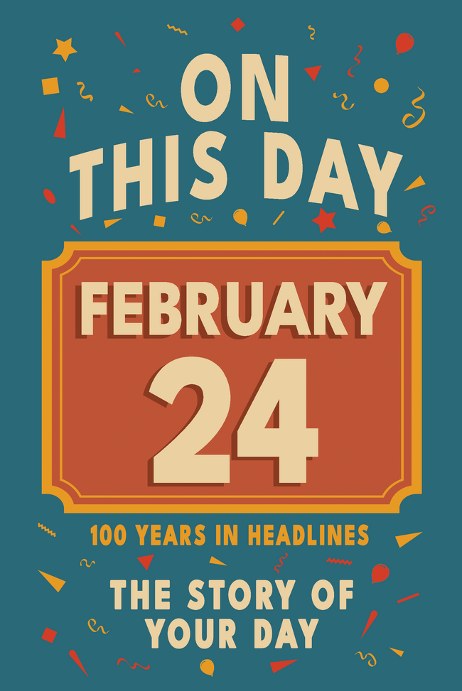 Happy Birthday! February 24 – book cover