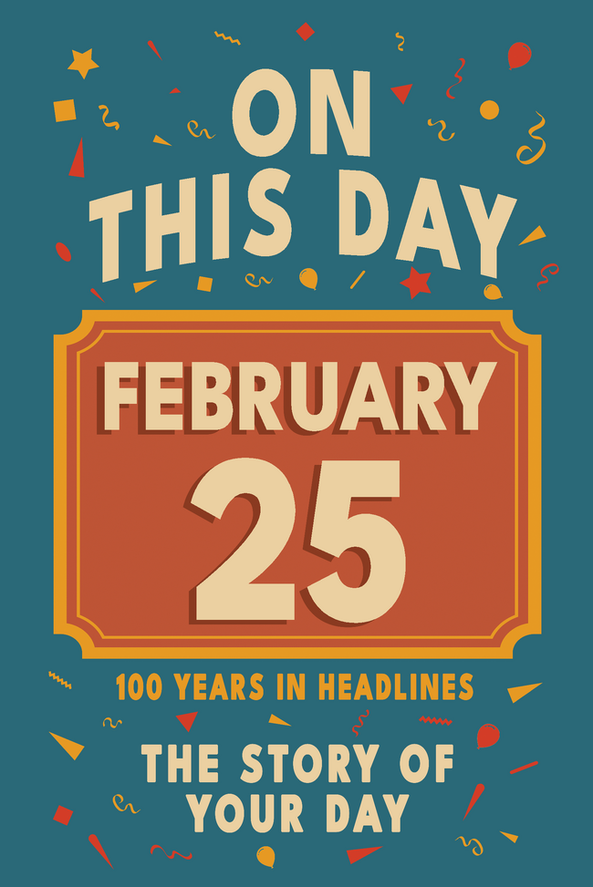 Happy Birthday! February 25 – book cover