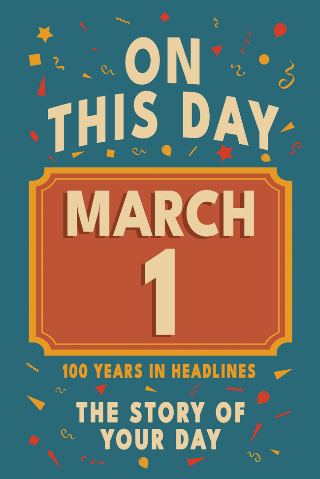 Happy Birthday! March 1 – book cover