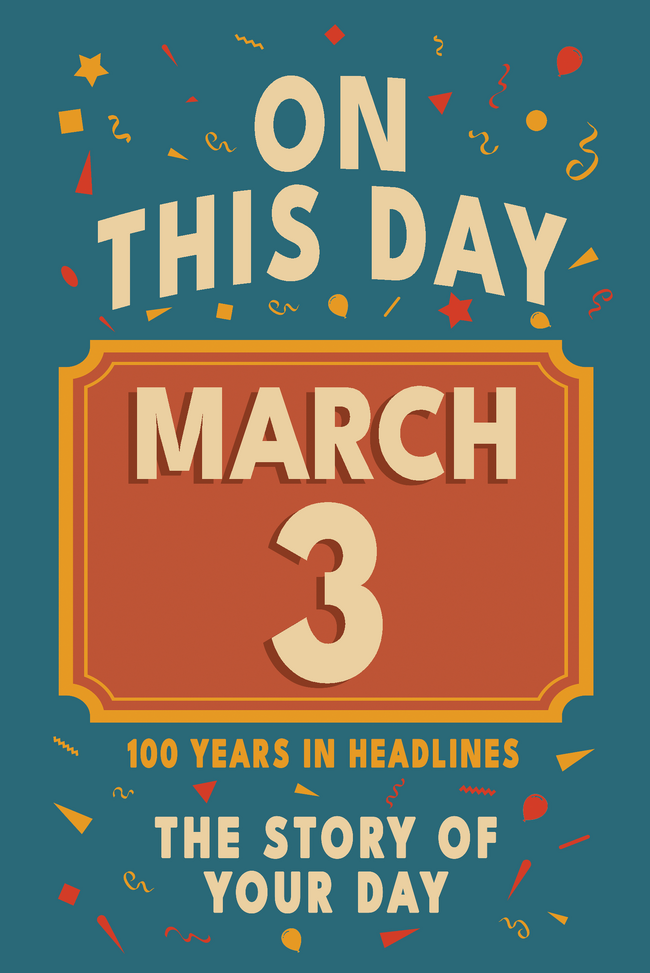 Happy Birthday! March 3 – book cover