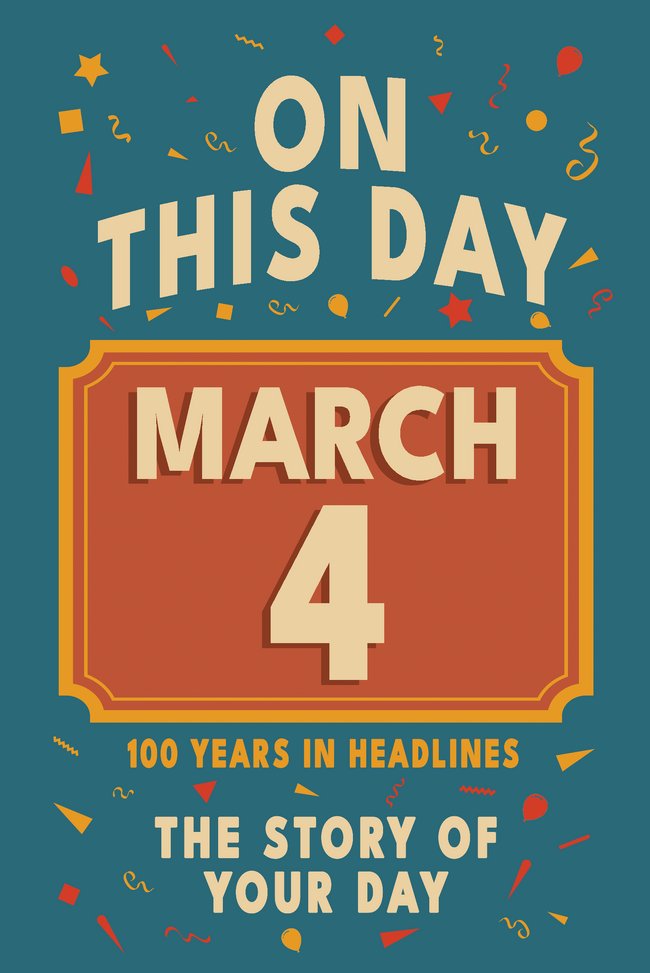 Happy Birthday! March 4 – book cover