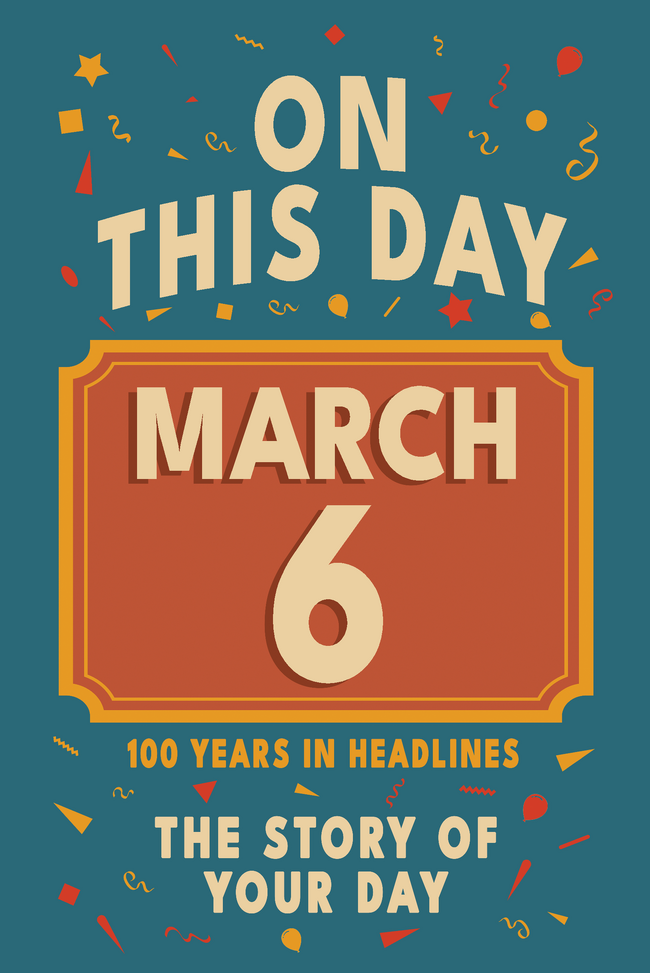 Happy Birthday! March 6 – book cover