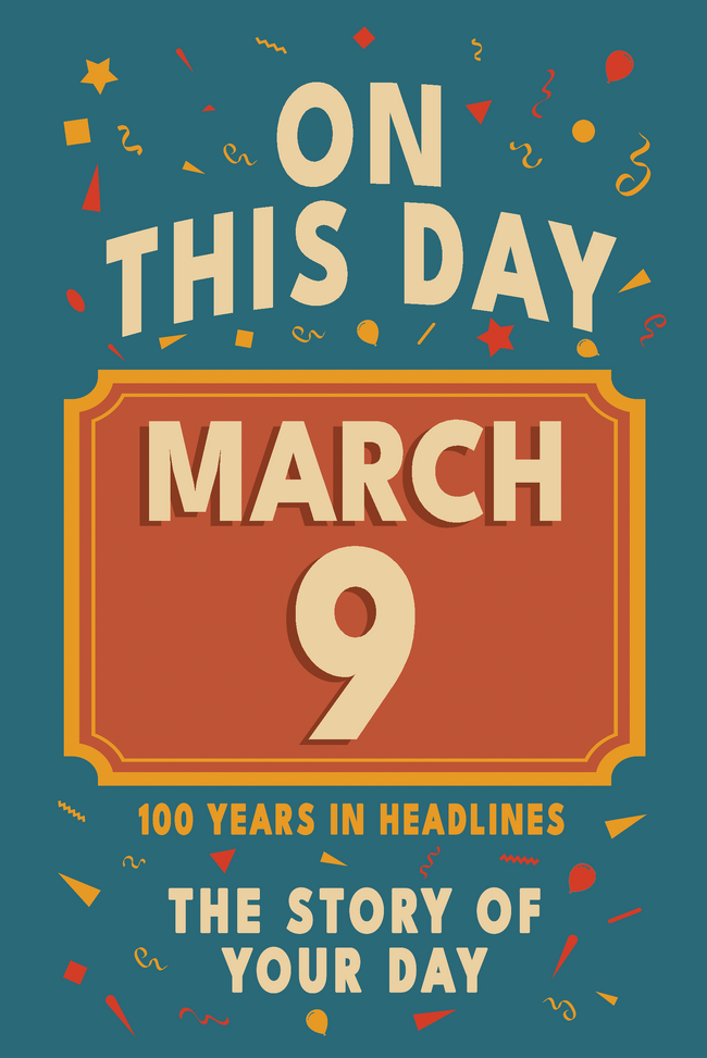 Happy Birthday! March 9 – book cover