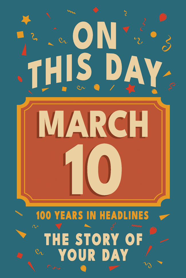 Happy Birthday! March 10 – book cover