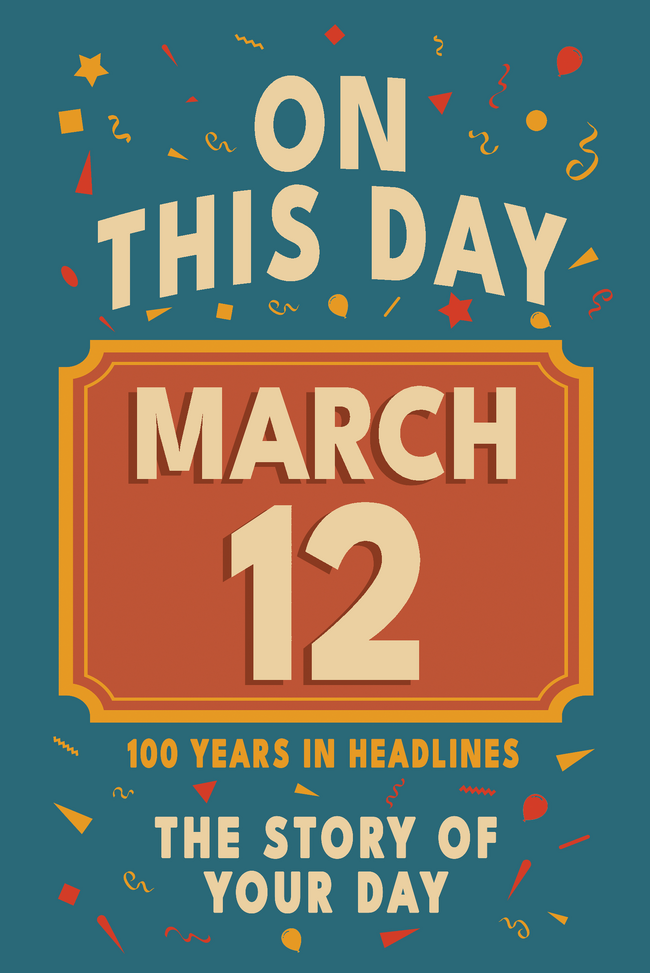 Happy Birthday! March 12 – book cover