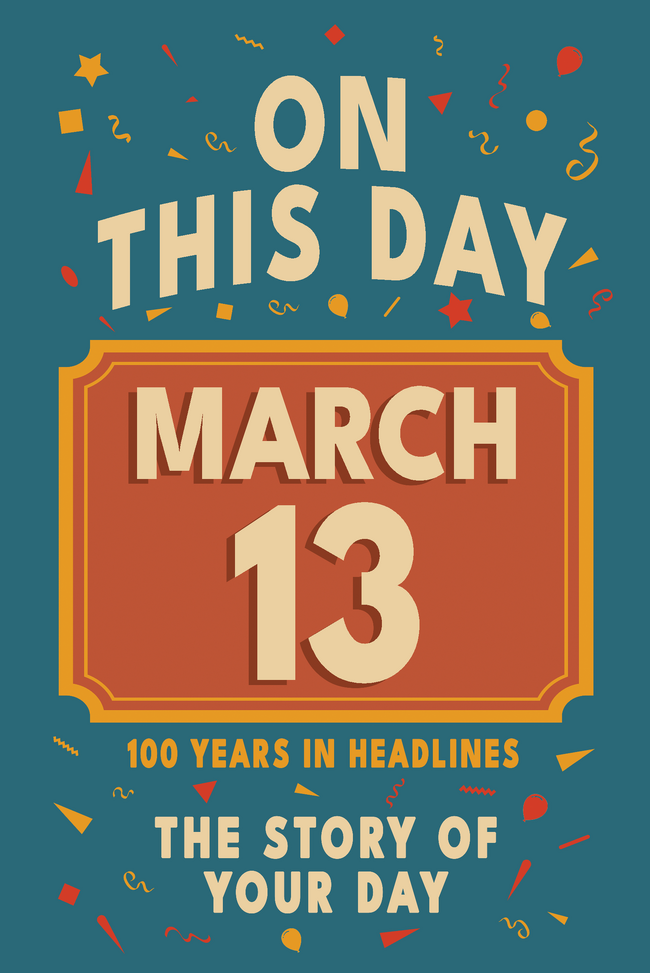 Happy Birthday! March 13 – book cover