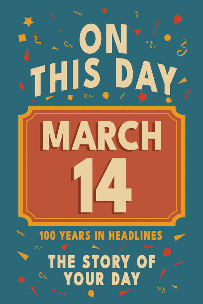 Happy Birthday! March 14 – book cover