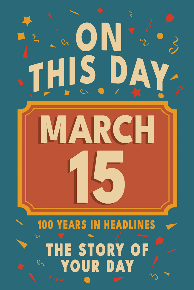Happy Birthday! March 15 – book cover