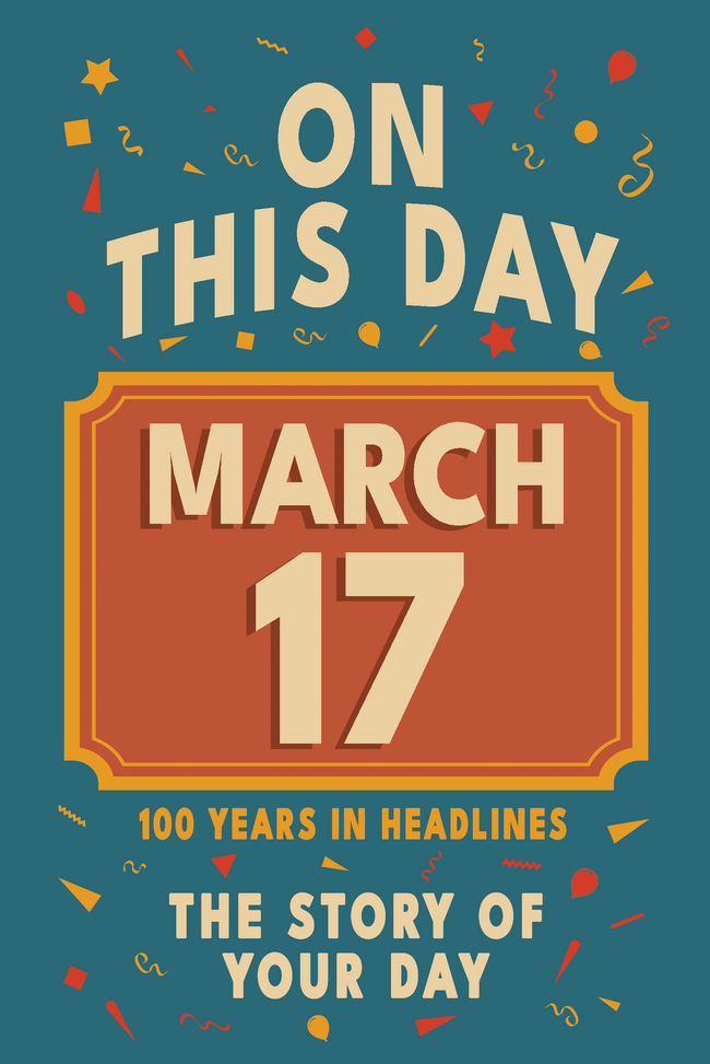Happy Birthday! March 17 – book cover