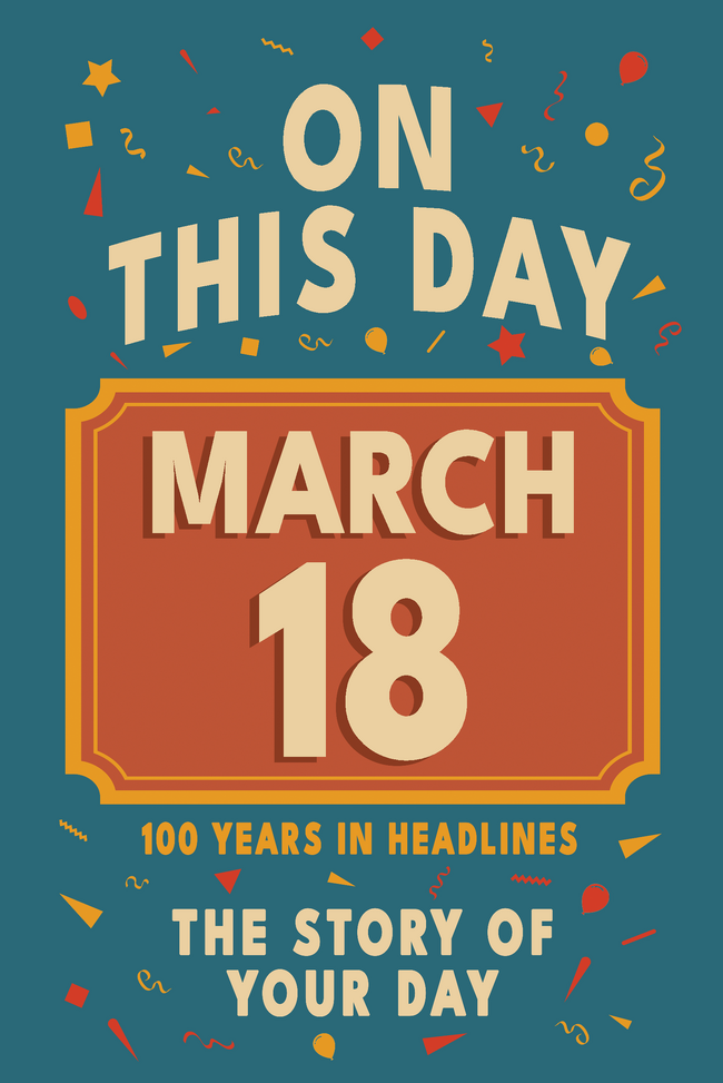 Happy Birthday! March 18 – book cover