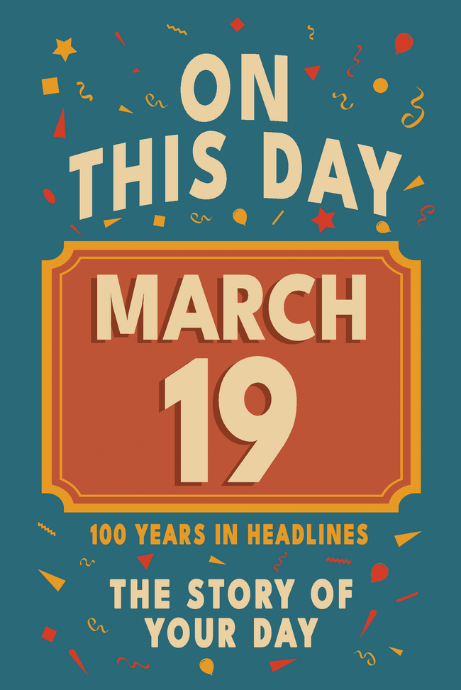 Happy Birthday! March 19 – book cover