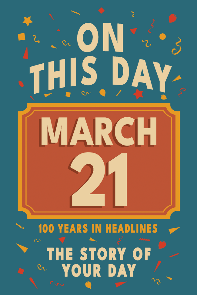 Happy Birthday! March 21 – book cover
