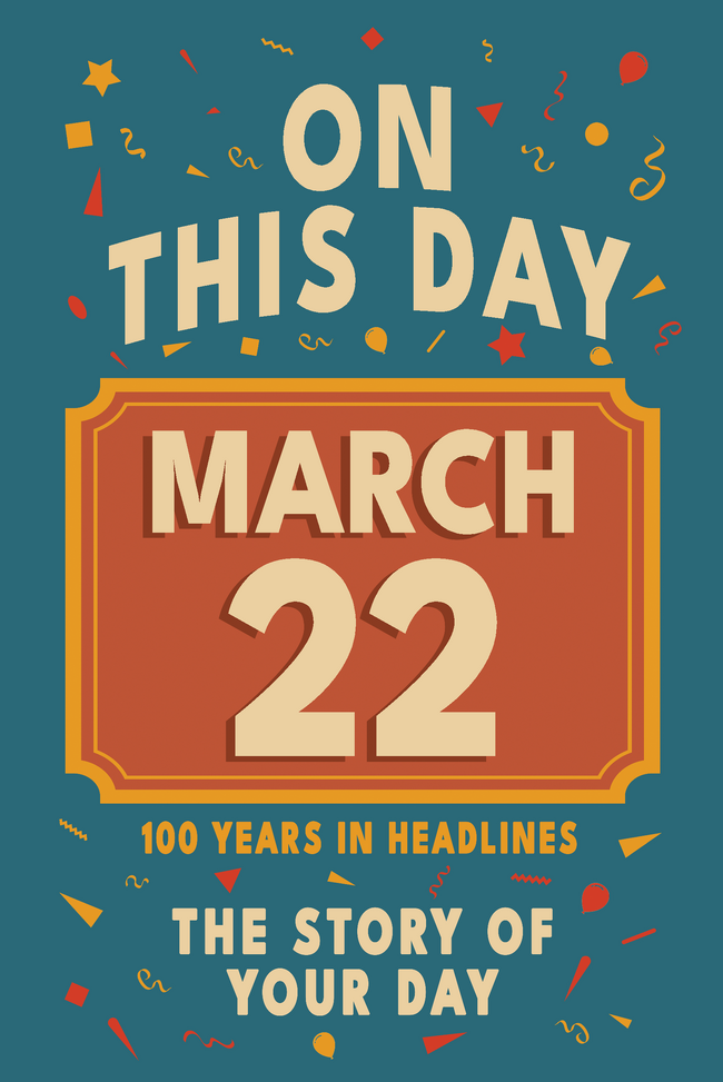 Happy Birthday! March 22 – book cover