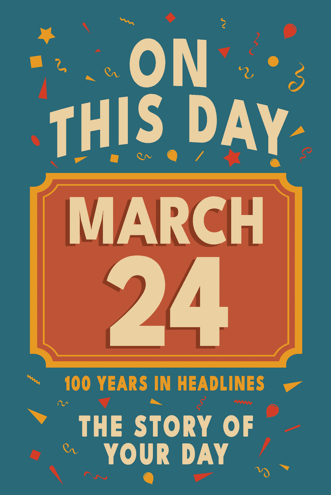Happy Birthday! March 24 – book cover