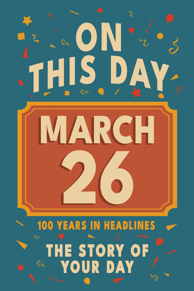 Happy Birthday! March 26 – book cover