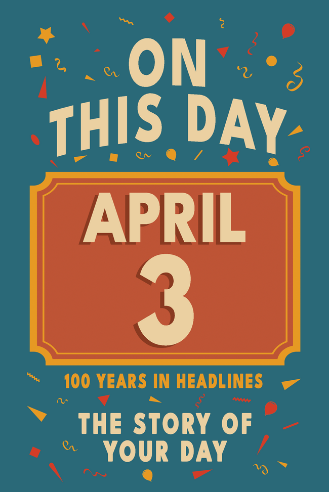 Happy Birthday! April 3 – book cover