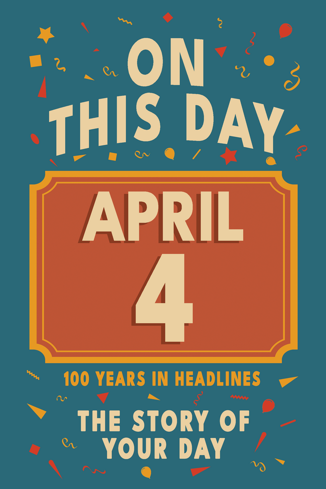 Happy Birthday! April 4 – book cover