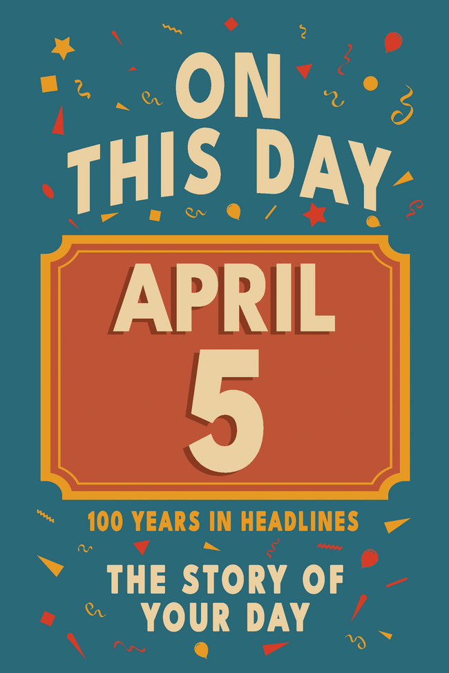 Happy Birthday! April 5 – book cover