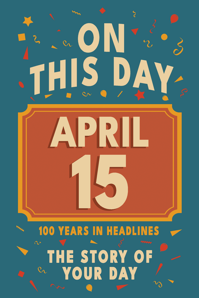 Happy Birthday! April 15 – book cover