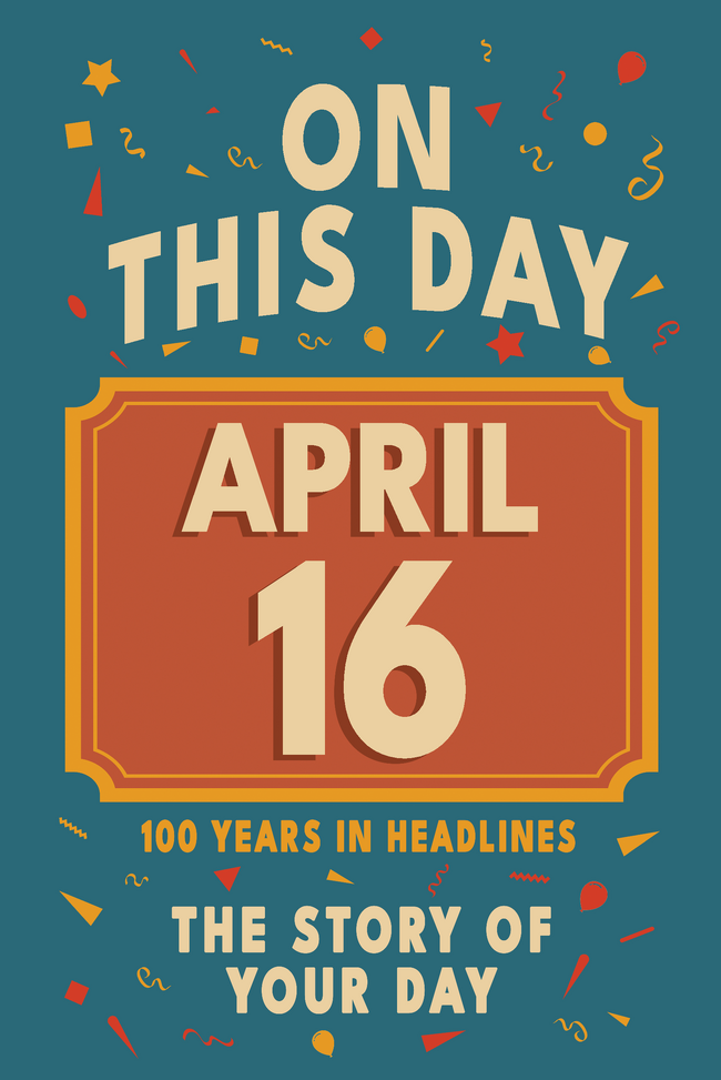 Happy Birthday! April 16 – book cover