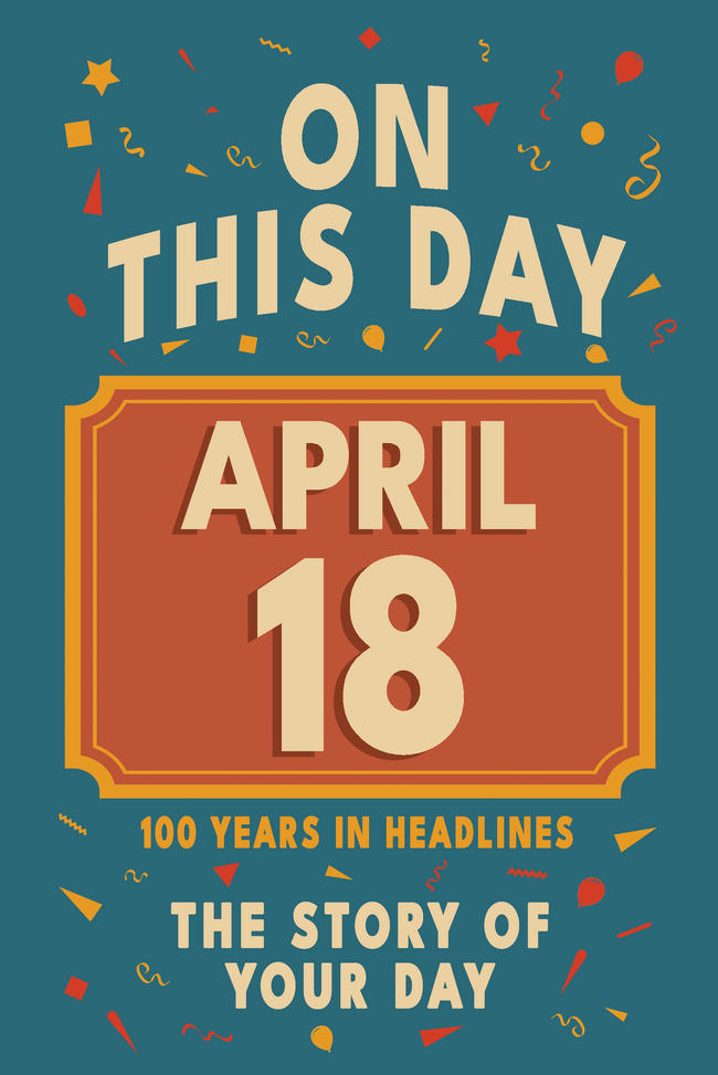Happy Birthday! April 18 – book cover