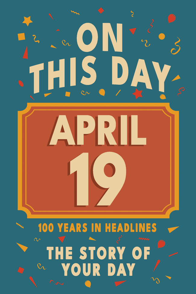 Happy Birthday! April 19 – book cover