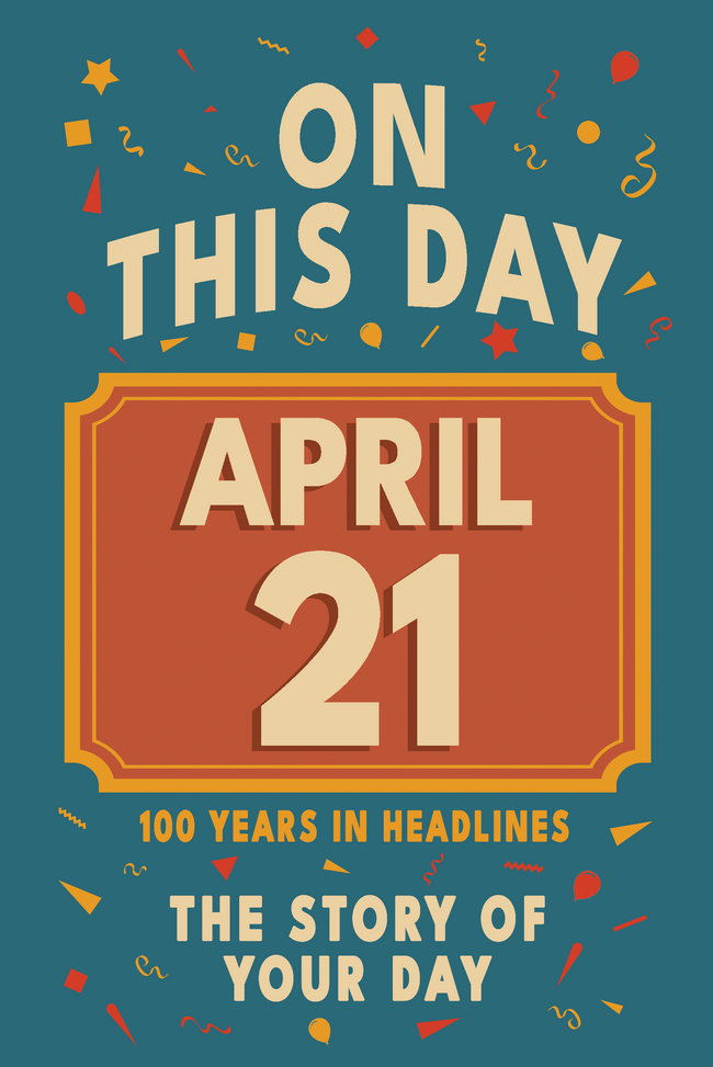 Happy Birthday! April 21 – book cover