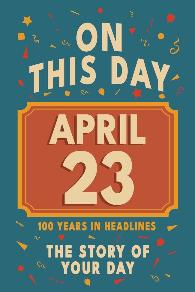 Happy Birthday! April 23 – book cover
