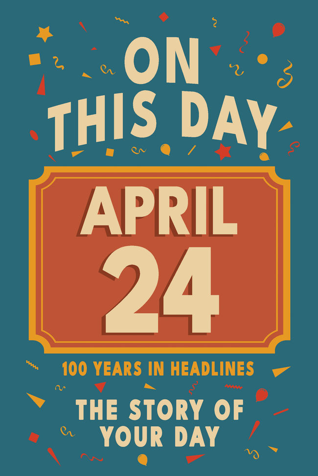 Happy Birthday! April 24 – book cover