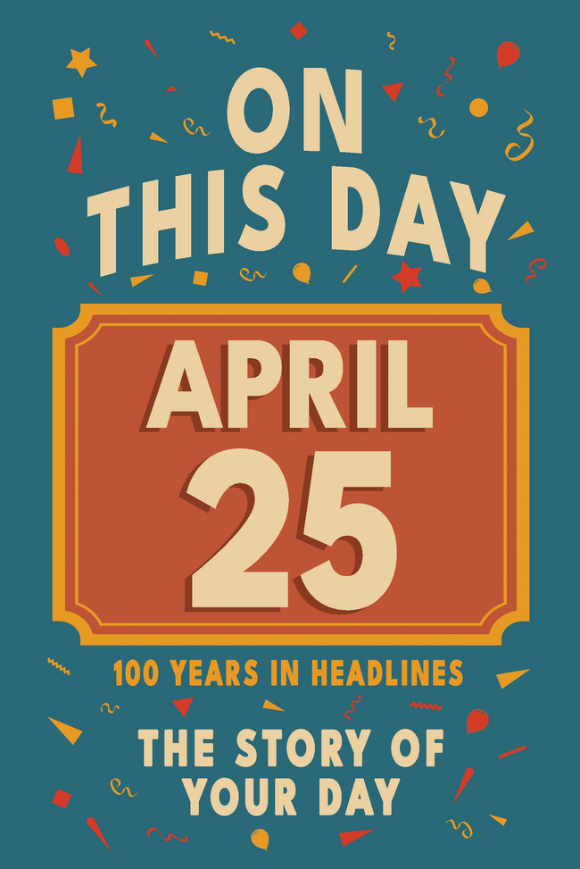Happy Birthday! April 25 – book cover