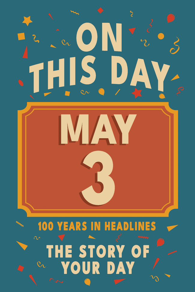 Happy Birthday! May 3 – book cover