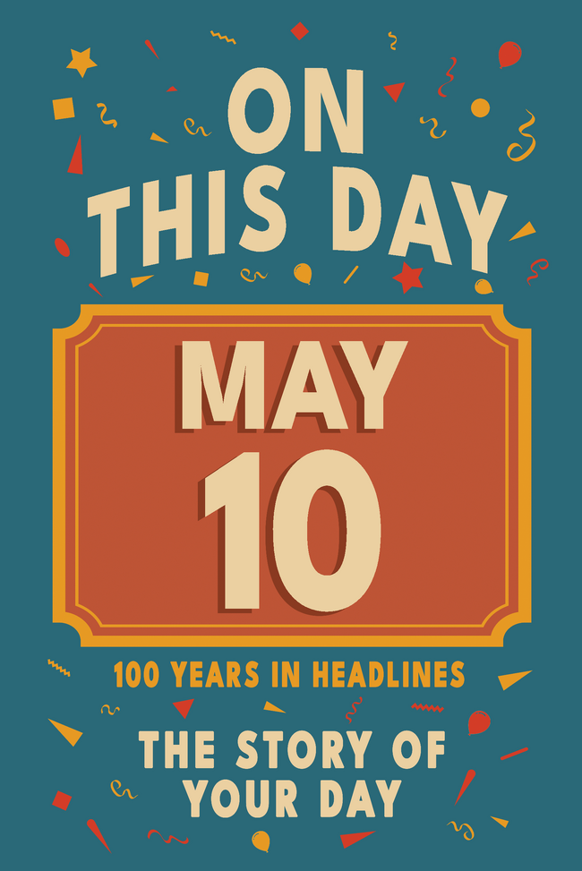 Happy Birthday! May 10 – book cover