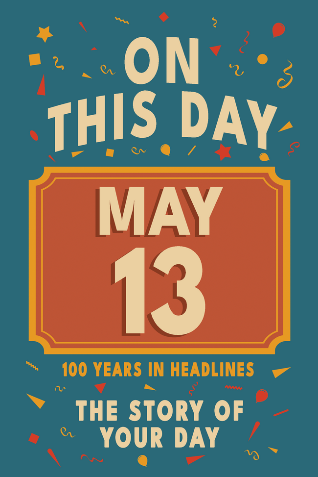 Happy Birthday! May 13 – book cover