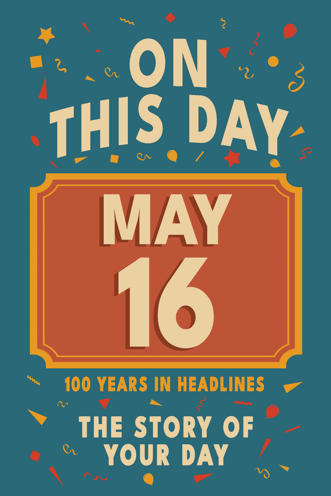 Happy Birthday! May 16 – book cover