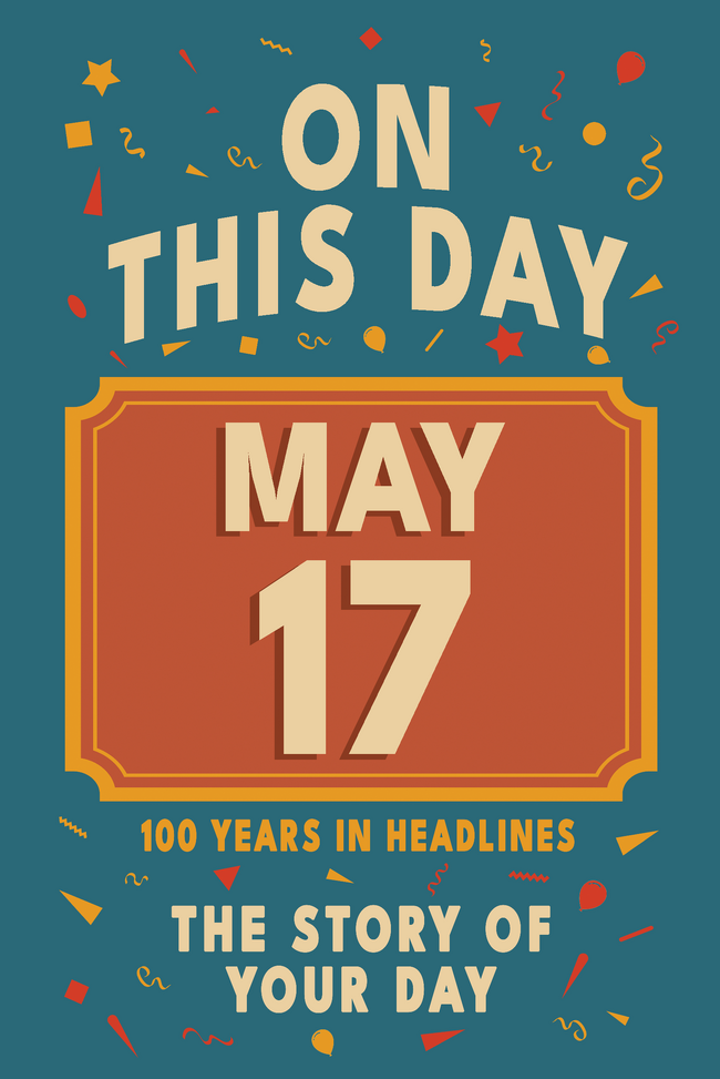 Happy Birthday! May 17 – book cover