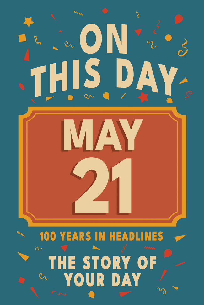 Happy Birthday! May 21 – book cover