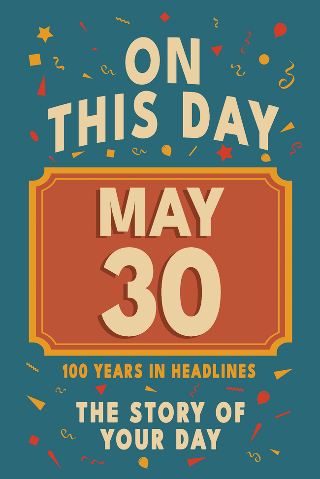 Happy Birthday! May 30 – book cover