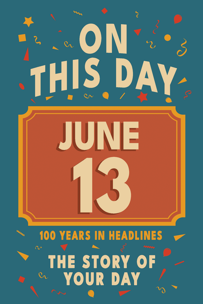 Happy Birthday! June 13 – book cover