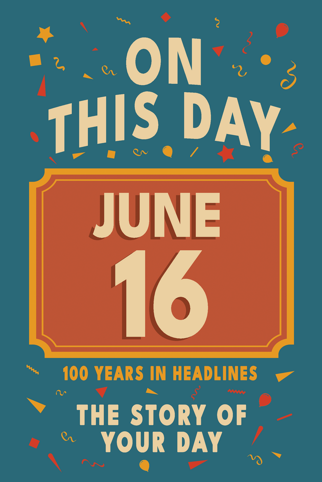 Happy Birthday! June 16 – book cover